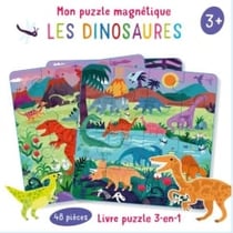Mon puzzle magnétique : Les dinosaures