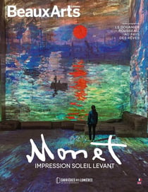 Monet : impression, soleil levant aux Carrières de lumières