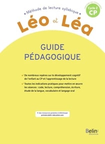 Léo & Léa - méthode de lecture syllabique - guide pédagogique - cycle 2 CP