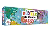 Mes puzzles en bois : Mon grand puzzle du monde Loup