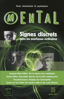 Revue Mental n.35 : signes discrets dans les psychoses ordinaires
