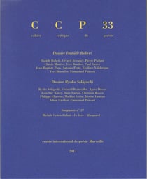 Cahier critique de poésie