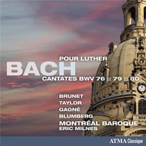 Bach : Cantates pour Luther - Les Cantates sacrées Vol.8