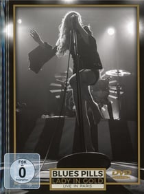 Lady in gold, live in Paris