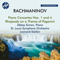 Rachmaninoff: Piano Concertos Nos. 1 & 4 - Rhapsody On A Theme Of Paganini