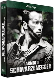 Arnold Schwarzenegger : Conan le barbare + Commando + Predator + Terminator