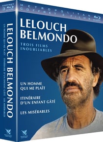 Claude Lelouch / Jean-Paul Belmondo : Un homme qui me plaît + Itinéraire d'un enfant gâté + Les Misérables