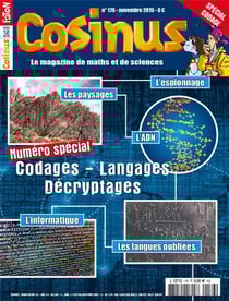 Cosinus N°176 Codages Langages Et Decryptages Novembre 2015