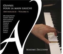 Oeuvres pour la main gauche anthologie volume 6