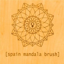 Mandala brush