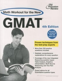 Math workout for the new gmat - 4th edition