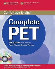COMPLETE PET WORKBOOK WITH ANSWERS AND AUDIO CD