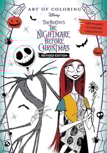 Art of coloring : Disney Tim Burton's the nightmare before christmas
