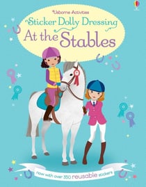 Sticker dolly - dressing at the stables