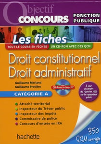 Objectif concours : droit constitionnel - droit administratif - catégorie A
