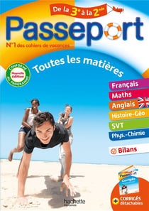 Passeport : toutes les matières - de la 3e à la 2de
