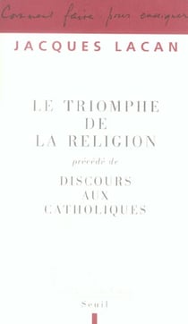 Le triomphe de la religion. precede de : discours aux catholiques