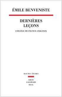 Dernières leçons - Collège de France, 1968 et 1969