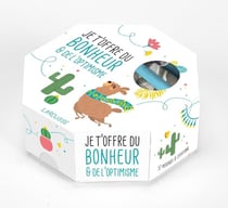 Je t'offre du bonheur et de l'optimisme