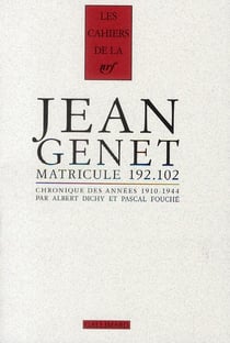 Jean Genet matricule 192.102