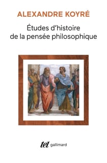 Études d'histoire de la pensée philosophique