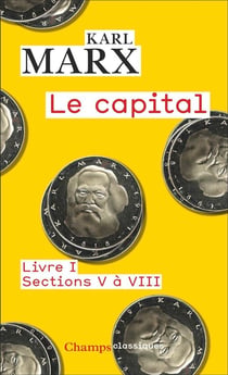 Le Capital - Livre I, sections V à VIII : Livre I, sections V à VIII