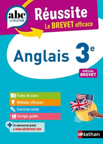ABC du brevet réussite : anglais - 3e (édition 2023)