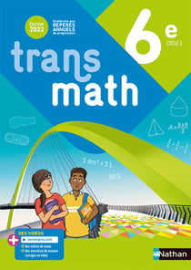 Transmath : 6e : Manuel (édition 2022)