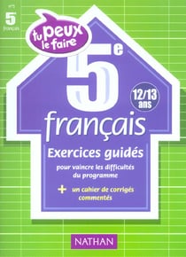 Tu peux le faire francais 5e