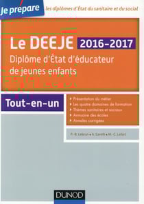Je prépare le deeje - diplôme d'etat d'éducateur de jeunes enfants