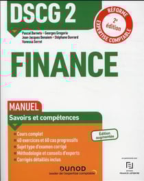 DSCG 2 : finance - manuel (2e édition)