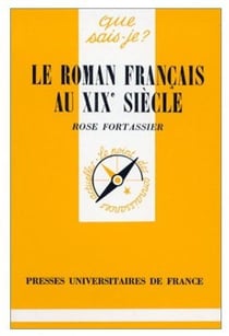Le roman français au XIXe siècle