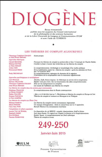 REVUE DIOGENE n.249 : les théories du complet aujourd'hui