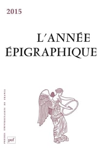 L'ANNEE EPIGRAPHIQUE n.2015