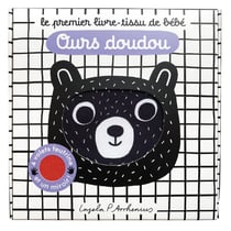 Le premier livre tissu de bébé : Ours Doudou