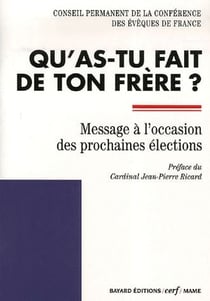Qu'as-tu fait de ton frère ?