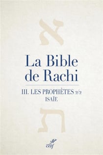 La Bible de Rachi Tome 3 : les prophètes 2/2