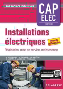 Installations électriques - CAP électricien - pochette élève