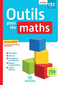 Outils pour les maths : CE2 - fichier de l'élève (édition 2019)