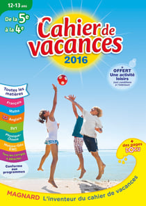 Cahier de vacances - De la 5e à la 4e