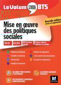 Le volum' : BTS - mise en oeuvre des politiques sociales