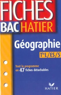 Fiches bac - géographie