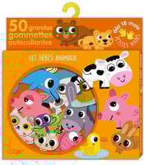 Gommettes pour les petites mains - les bébés animaux