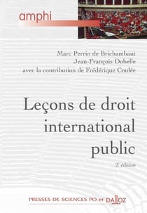 Leçons de droit international public (2e édition)