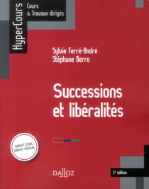 SUCCESSIONS ET LIBERALITES