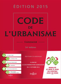 CODE DE L URBANISME 2015, COMMENTE