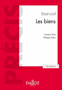Droit civil - les biens (10e édition)