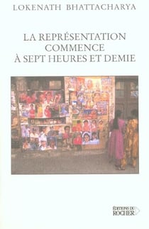 La representation commence a sept heures et demie