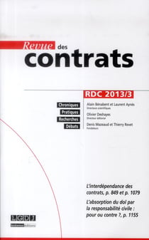 Revue des contrats n.3