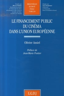 Le financement public du cinéma dans l'union européenne